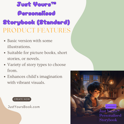 Just Yours™ Personalised Storybook (Standard)