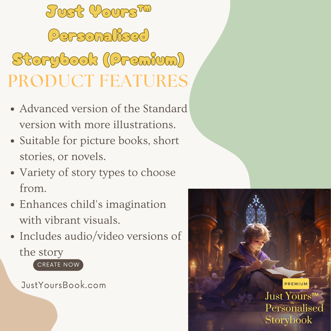 Just Yours™ Personalised Storybook (Premium)