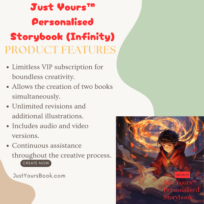 Just Yours™ Personalised Storybook (Infinity)